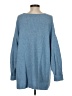 Something Navy Blue Pullover Sweater Size XS - photo 2