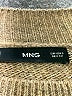 MNG Stripes Tan Pullover Sweater Size S - photo 7