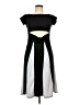 Unbranded 100% Polyester Color Block Black Cocktail Dress Size L - photo 1