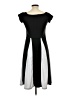 Unbranded 100% Polyester Color Block Black Cocktail Dress Size L - photo 2