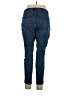 Inc Denim Solid Blue Jeans Size 14 - photo 2