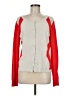 CAbi 100% Cotton Color Block Red Cardigan Size M - photo 1