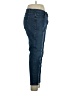 Inc Denim Solid Blue Jeans Size 14 - photo 4