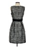 Jessica Simpson 100% Polyester Tweed Gray Cocktail Dress Size 2 - photo 2