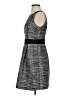 Jessica Simpson 100% Polyester Tweed Gray Cocktail Dress Size 2 - photo 5