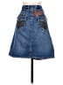 BLUE SPICE 100% Cotton Blue Denim Skirt Size 8 - photo 2