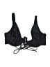 Wolf & Whistle Black Swimsuit Top Size Med (34G) - photo 1