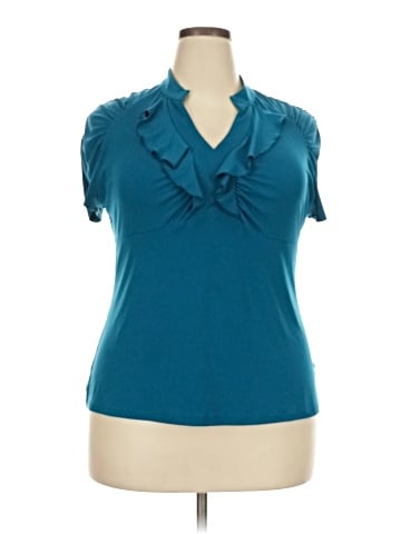 Fashion Bug Short Sleeve Blouse (view 1)