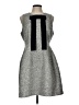 a loves a Tweed Silver Cocktail Dress Size L - photo 1