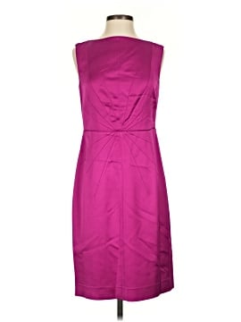 hot pink dress size 12 Dream Crush Lace-Up Back Side Split Midi Dress Hot Pink main image 1