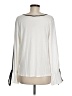 Ann Taylor LOFT 100% Polyester Ivory Long Sleeve Blouse Size M - photo 2