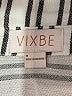 Vixbe 100% Rayon Stripes Silver 3/4 Sleeve Blouse Size M - photo 7