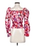 Free People Pink Long Sleeve Blouse Size XS - photo 1