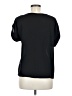 Shein 100% Polyester Black Short Sleeve Blouse Size 6 - photo 2