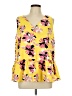 Jason Wu 100% Polyester Yellow Sleeveless Blouse Size L - photo 1