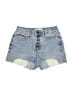 Mudd Blue Denim Shorts Size 1 - photo 1