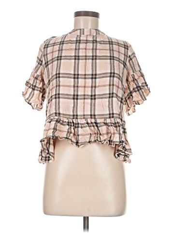 Melrose and Market Short Sleeve Blouse (view 1)