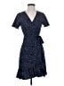 Naggoo Polka Dots Blue Cocktail Dress Size S - photo 1