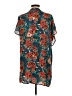 Xhilaration 100% Polyester Teal Kimono Size L - photo 2