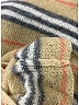 Burberry Stripes Tan Turtleneck Sweater Size S - photo 6