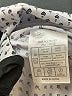 CRAFT + FLOW 100% Polyester Polka Dots Silver Short Sleeve Button-Down Shirt Size 8 - photo 4