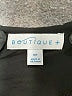 Boutique + 100% Polyester Black Short Sleeve Blouse Size 0X - photo 7