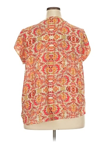Rose & Thyme Short Sleeve Blouse (view 2)