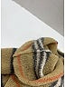 Burberry Stripes Tan Turtleneck Sweater Size S - photo 8