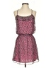 Express 100% Polyester Paisley Purple Casual Dress Size XS - photo 1
