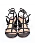 Schutz 100% Leather Black Sandals Size 6 1/2 - photo 2