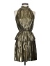 Moon River Metallic Gold Cocktail Dress Size XS - photo 1