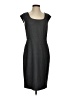 Ann Taylor Solid Gray Casual Dress Size 4 - photo 1