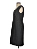 Ann Taylor Solid Gray Casual Dress Size 4 - photo 5