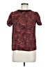 Assorted Brands Burgundy Short Sleeve Blouse Size M (estimated) - photo 1