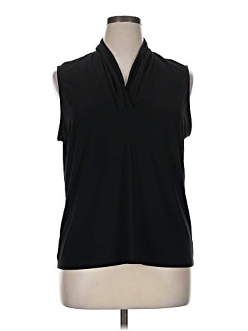 Anne Klein Sleeveless Blouse (view 1)
