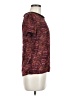 Assorted Brands Burgundy Short Sleeve Blouse Size M (estimated) - photo 4
