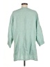 Flax 100% Linen Teal Blazer Size (M) - photo 2