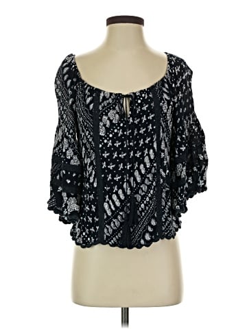 Patrons of Peace 3/4 Sleeve Blouse (view 1)