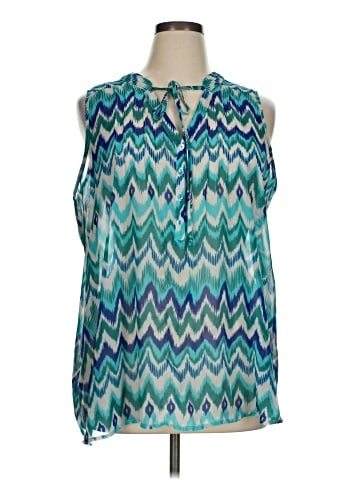 Violet & Claire Sleeveless Blouse (view 1)