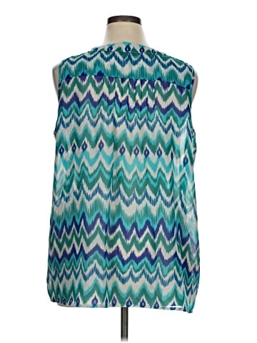 Violet & Claire Sleeveless Blouse (view 2)