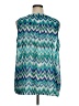 Violet & Claire 100% Polyester Teal Sleeveless Blouse Size 1X - photo 2