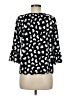 MICHAEL Michael Kors Black 3/4 Sleeve Blouse Size M - photo 2
