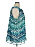 Violet & Claire 100% Polyester Teal Sleeveless Blouse Size 1X - photo 4