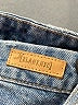 Blank NYC 100% Cotton Blue Denim Shorts Size 34 waist (estimated) - photo 3