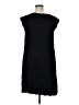Spense Solid Black Casual Dress Size XL - photo 2