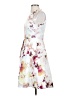 Hunter Bell 100% Polyester Floral White Cocktail Dress Size 2 - photo 5