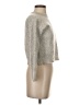 Madewell 100% Cashmere Gray Ivory Cashmere Pullover Sweater Size XXS - photo 4