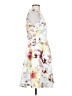 Hunter Bell 100% Polyester Floral White Cocktail Dress Size 2 - photo 4
