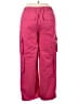 Love Tree 100% Polyester Pink Cargo Pants Size L - photo 2