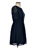 Iz Byer 100% Polyester Blue Cocktail Dress Size S - photo 4